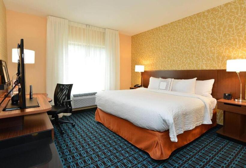 스탠다드 룸 킹사이즈 침대, Fairfield Inn & Suites By Marriott Eau Claire/chippewa Falls