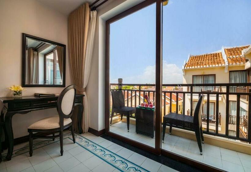 带阳台的豪华间, Silkotel Hoi An