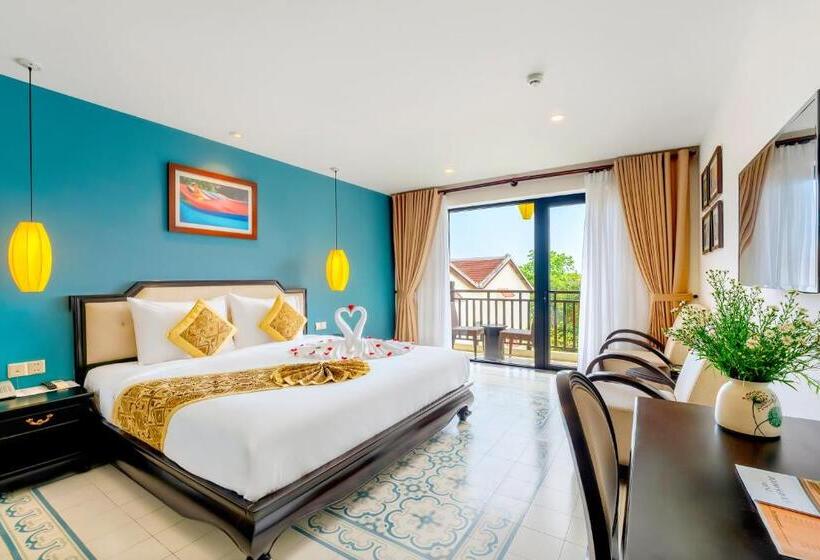 带阳台的豪华间, Silkotel Hoi An