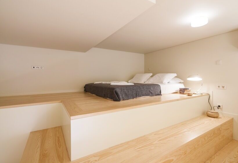 استودیو استاندارد با چشمانداز استخر, Aparthotel Oporto Alves Da Veiga