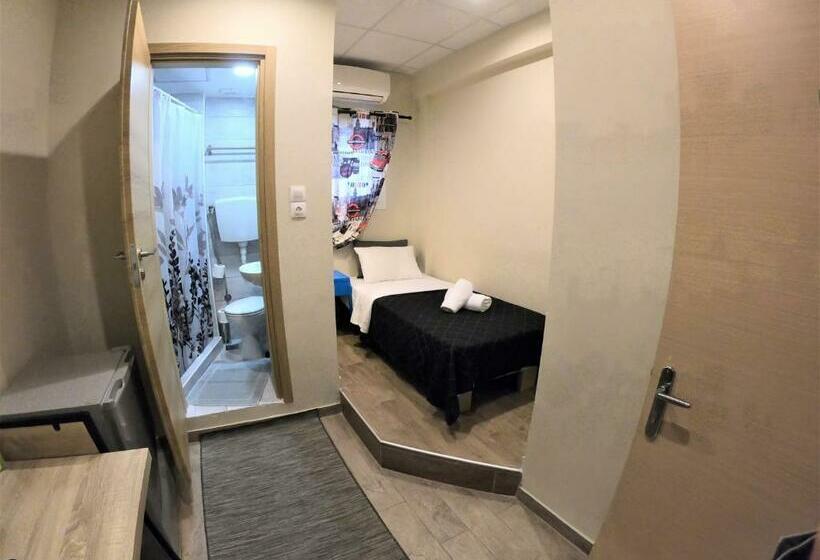 غرفة قياسية فردية, Achillion Hotel Piraeus