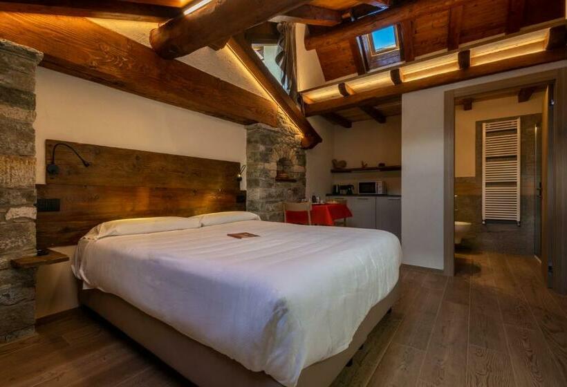 Номер Стандарт с Балконом, Eco Dimora Baltea   Affittacamere Al Verde Villaggio Di Rumiod