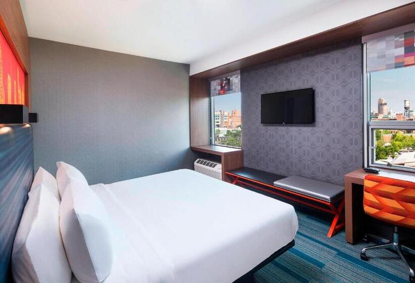 Номер Стандарт Кровать Кинг Адаптированный для Инвалидов, Aloft Syracuse Inner Harbor