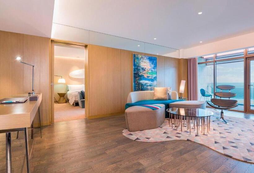 Люкс Кровать Кинг, Le Meridien Qingdao West Coast