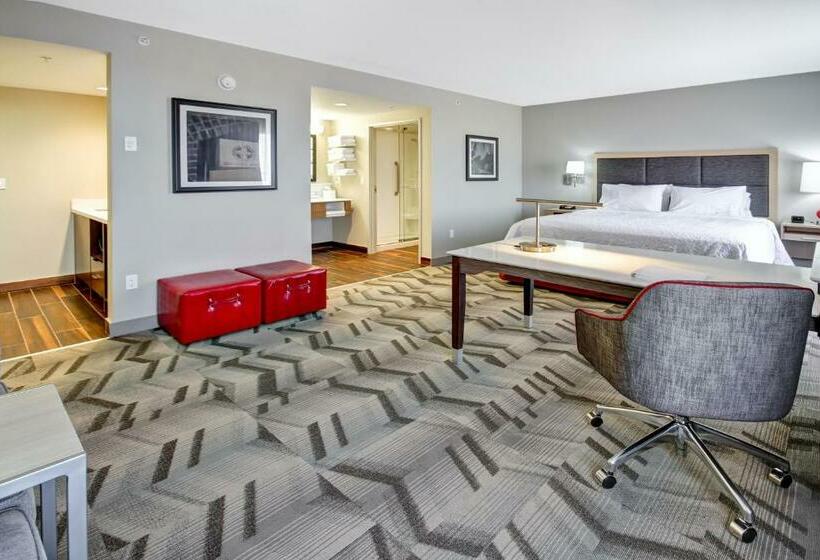 Люкс Deluxe Кровать Кинг, Hampton Inn & Suites By Hilton Medicine Hat
