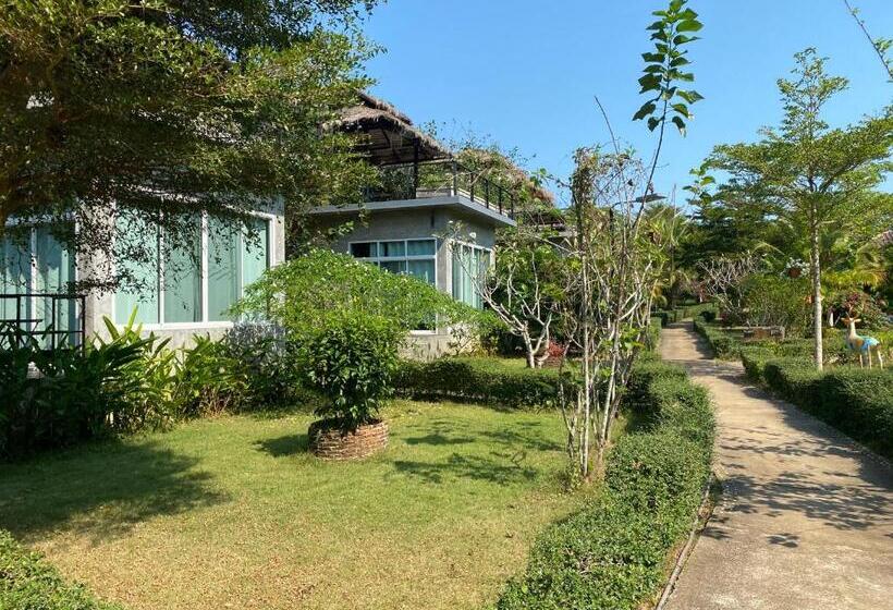 Villa met 1 Slaapkamer en Uitzicht op de Tuin, Koh Mak White Sand Beach