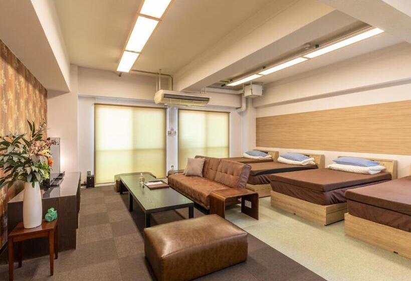 Семейный Номер Совместный Санузел, Omotenashi Hostel Miyajima