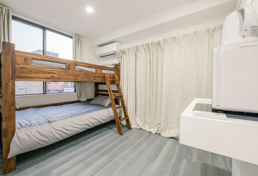 Апартаменты 1 Спальня с Балконом, Zaito Tokyo Chitose Accommodation 森下駅から徒歩6分