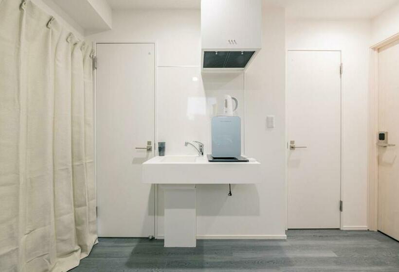 Апартаменты 1 Спальня с Балконом, Zaito Tokyo Chitose Accommodation 森下駅から徒歩6分