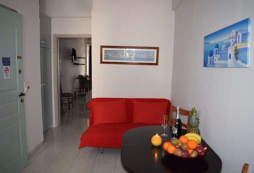 דירת חדר שינה  1 עם נוף לעיר, Alena Apartments