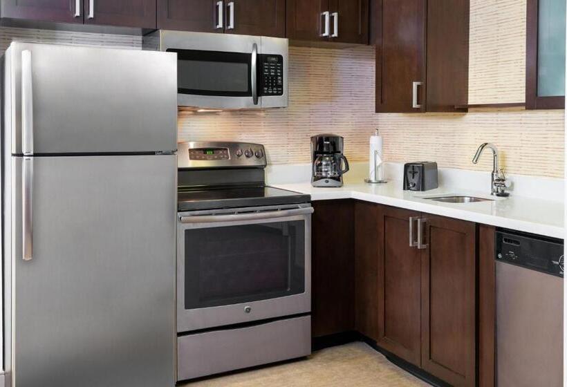 침실 2개 스위트, Residence Inn By Marriott Charlottesville Downtown