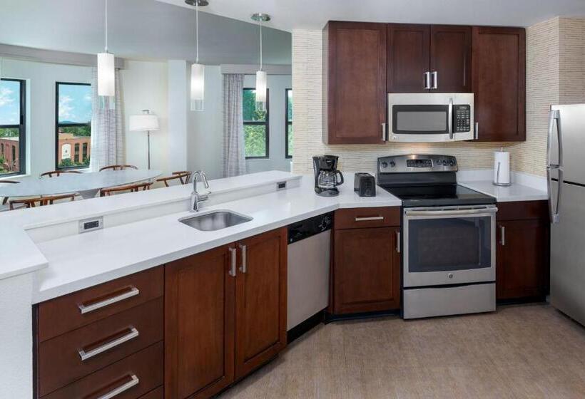 침실 2개 스위트, Residence Inn By Marriott Charlottesville Downtown