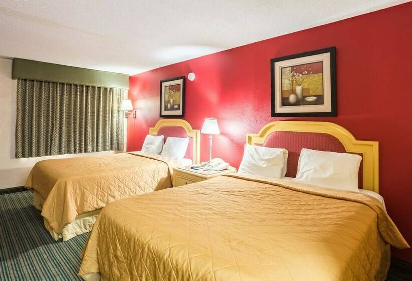 Номер Стандарт 2 Двуспальные Кровати, Rodeway Inn