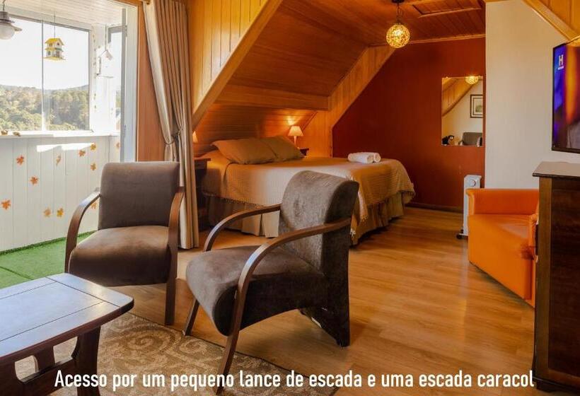 Quarto Superior, Pousada Kaliman Campos Do Jordão   Premium