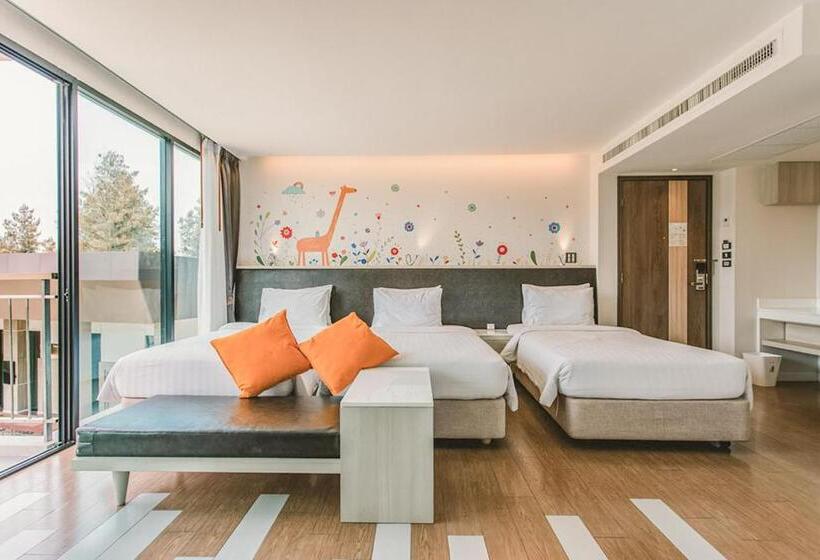 Семейный Номер Вид на Сад, Sand Dunes Chaolao Beach Resort