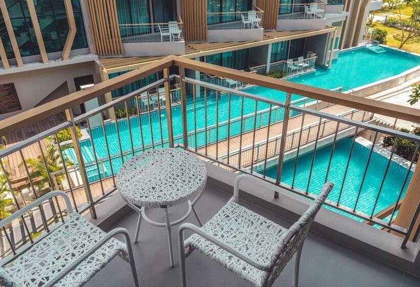 Номер Deluxe Вид на Бассейн, Sand Dunes Chaolao Beach Resort