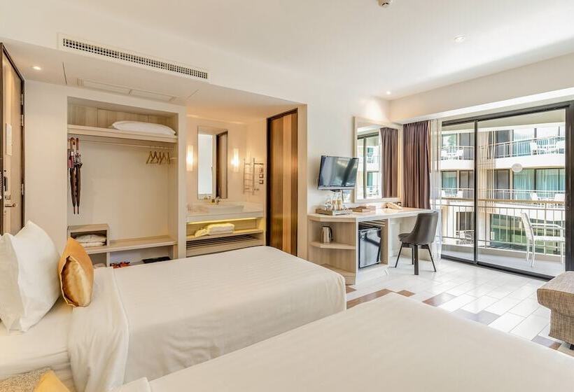 اتاق لوکس با چشم‌انداز استخر, Sand Dunes Chaolao Beach Resort