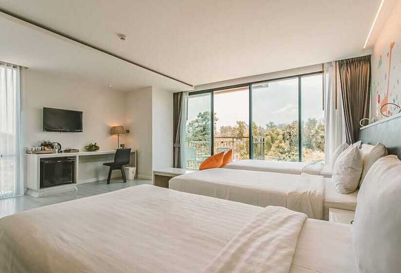 Семейный Номер Вид на Сад, Sand Dunes Chaolao Beach Resort