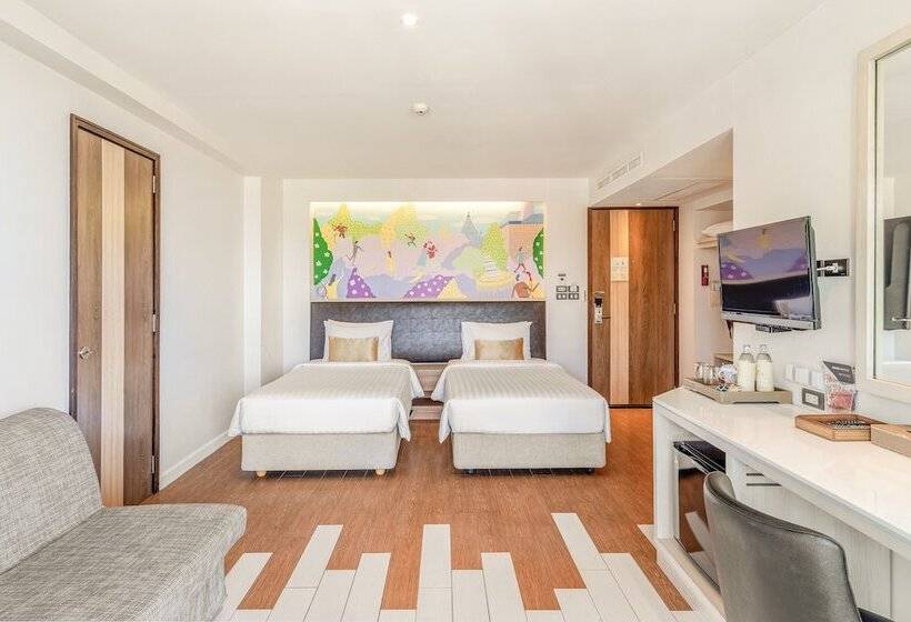 اتاق لوکس با چشم‌انداز استخر, Sand Dunes Chaolao Beach Resort