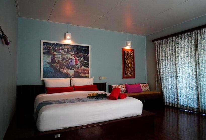 اتاق لوکس با چشم‌انداز دریا, Villa Cha Cha Chaolao Beach Resort