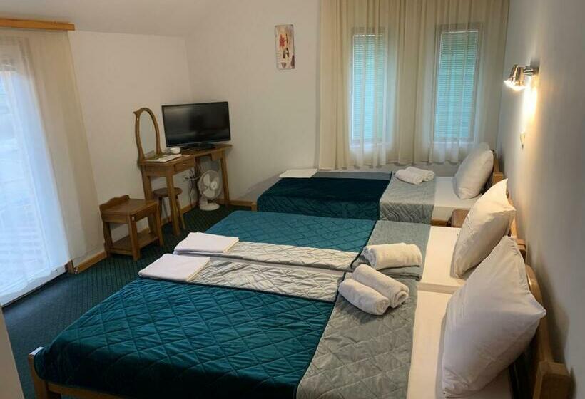 اتاق استاندارد یک تخته با بالکن, Garni Hotel Vir