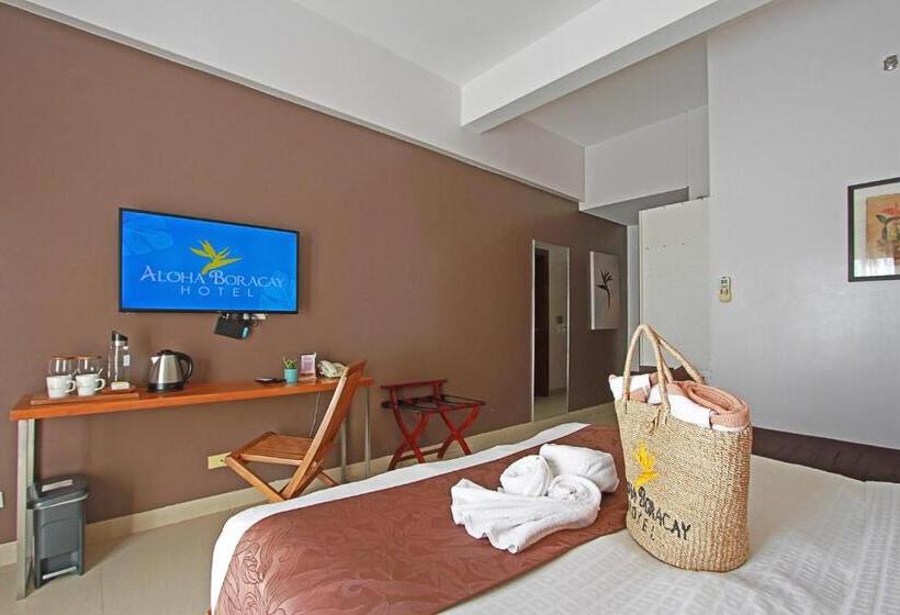带阳台的豪华间, Aloha Boracay