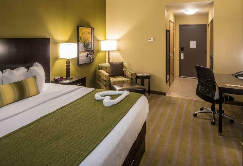 스탠다드 룸 킹사이즈 침대, Best Western Plus Franciscan Square Inn & Suites  Steubenville