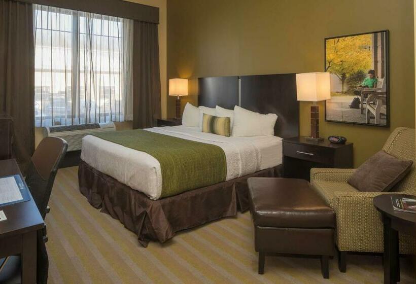 스탠다드 룸 킹사이즈 침대, Best Western Plus Franciscan Square Inn & Suites  Steubenville