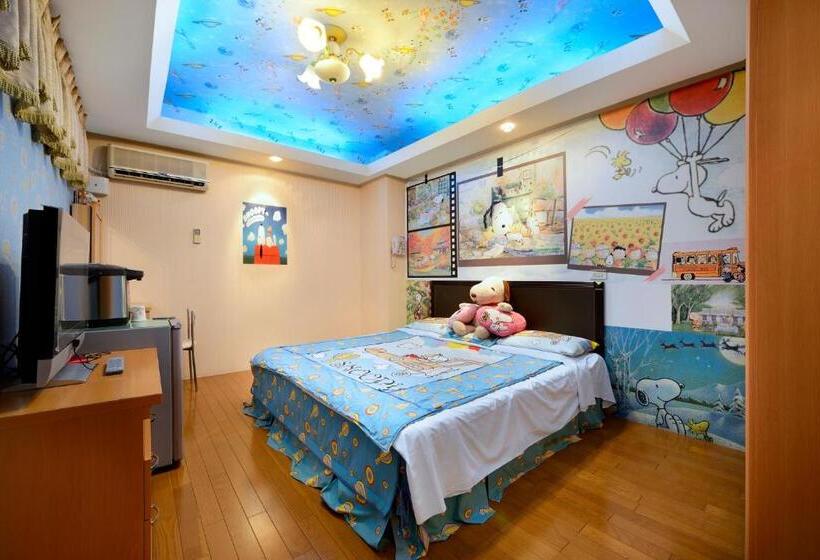 اتاق سوپریور خانوادگی, Jinge Guest House 集集金格民宿電動車充電站