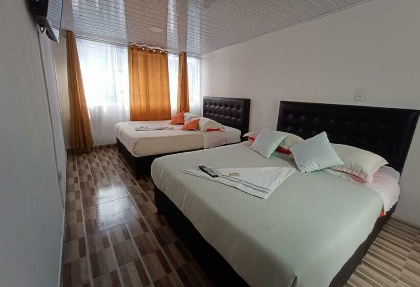 스탠다드 룸 더블 침대 2개, Bogota Airport Dorado