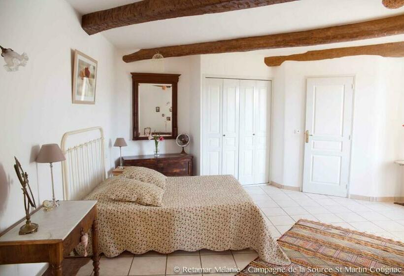 Номер Стандартный с Видом, Campagne De La Source St Martin B&b