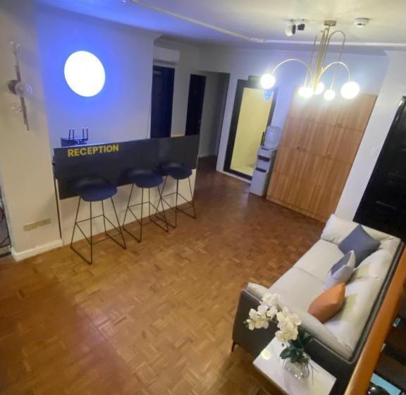 آپارتمان 1 خوابه با چشم‌انداز باغ, Honey Suite Room At Bee Cafe Cebu