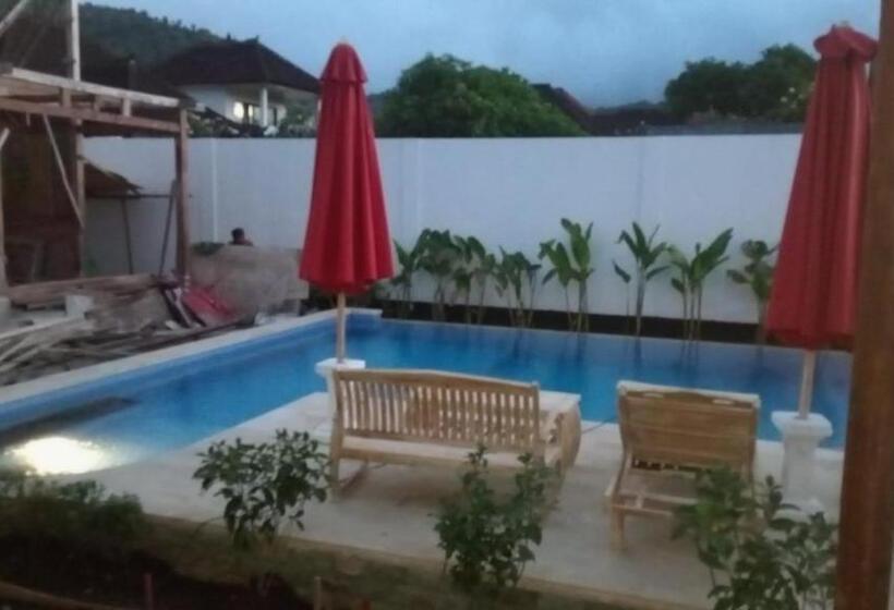 디럭스 룸 산전망, Melasti Mountain Villas Amed