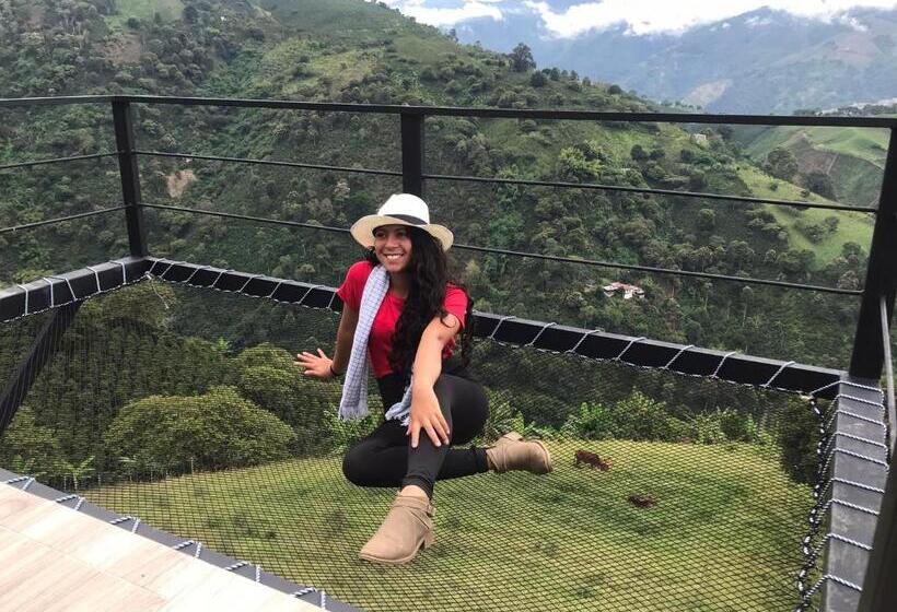 Номер Deluxe с Балконом, Hospedaje Mirador La Floresta