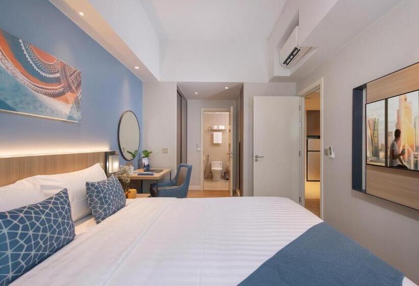 Апартаменты Deluxe 2 Спальни, Citadines Roces Quezon City