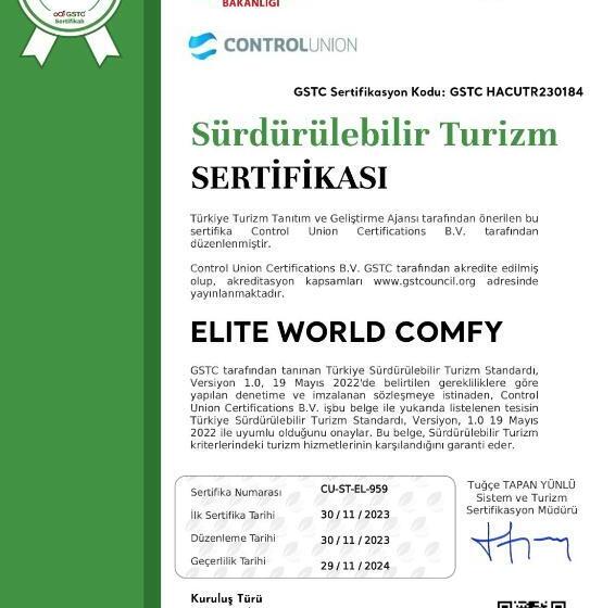 اتاق استاندارد با تخت بزرگ, Elite World Comfy Samsun Atakum