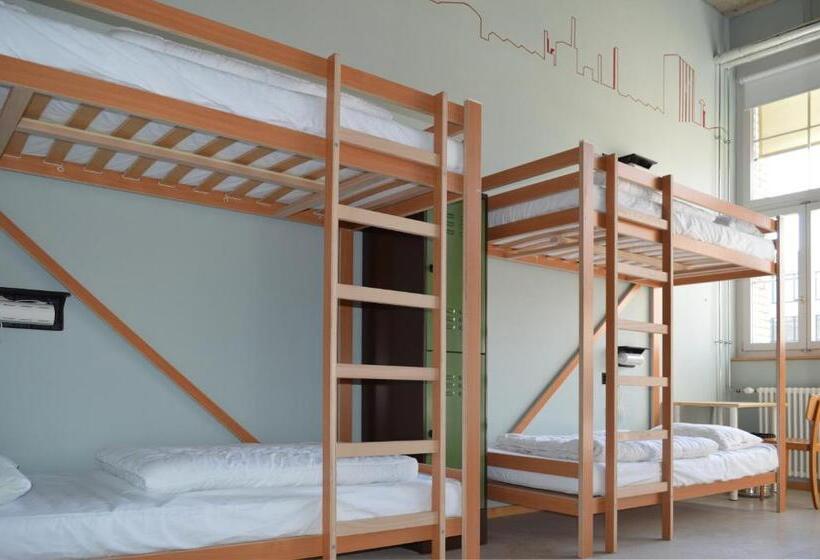 تختخواب در اتاق مشترک, Depot 195  Hostel Winterthur