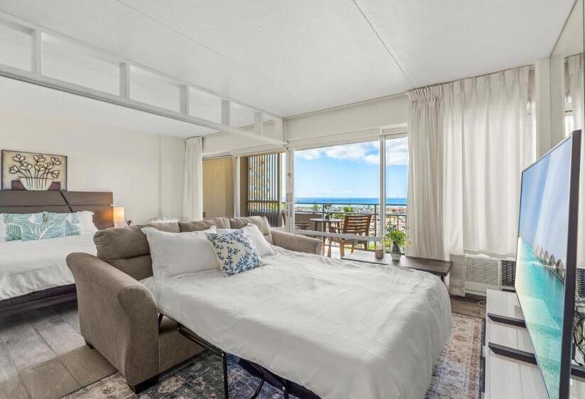 Апартаменты 1 Спальня Вид на Море, Ilikai Hotel With Ocean View