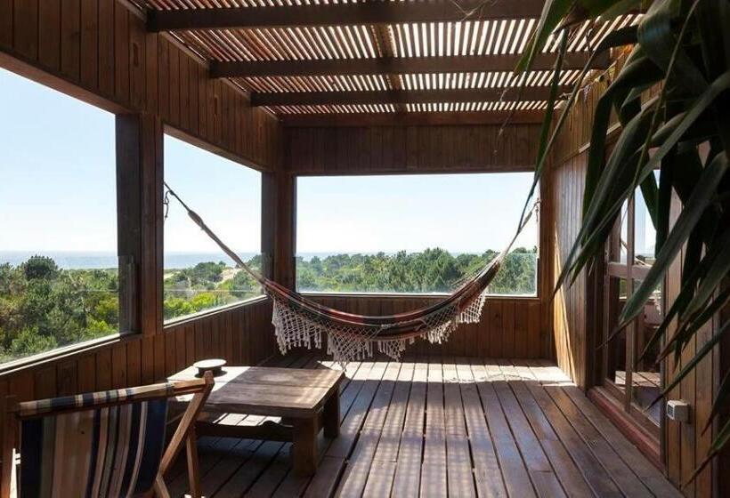 اتاق استاندارد با چشم‌انداز دریا, Eco House Via Verde