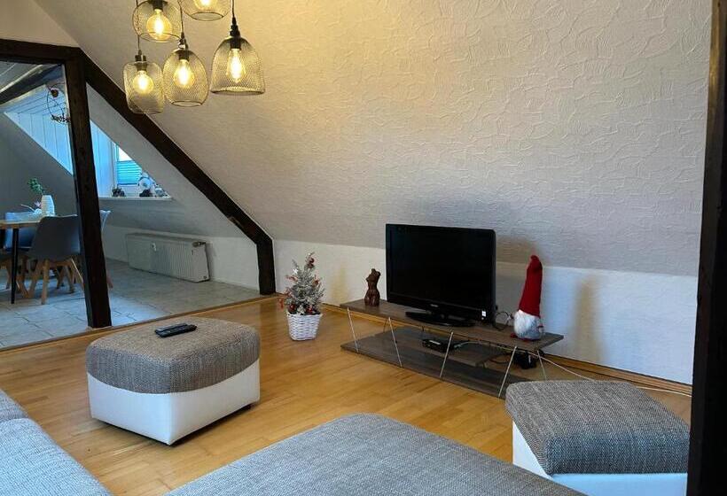 Апартаменты 1 Спальня, Pension Hotel Leinefelde Am Bahnhof