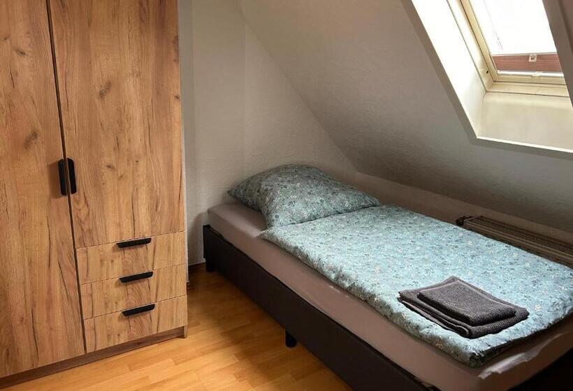 Апартаменты 1 Спальня, Pension Hotel Leinefelde Am Bahnhof
