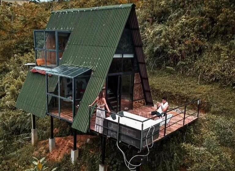 디럭스 자쿠지룸, Glamping San Luis