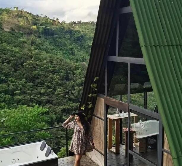 디럭스 자쿠지룸, Glamping San Luis