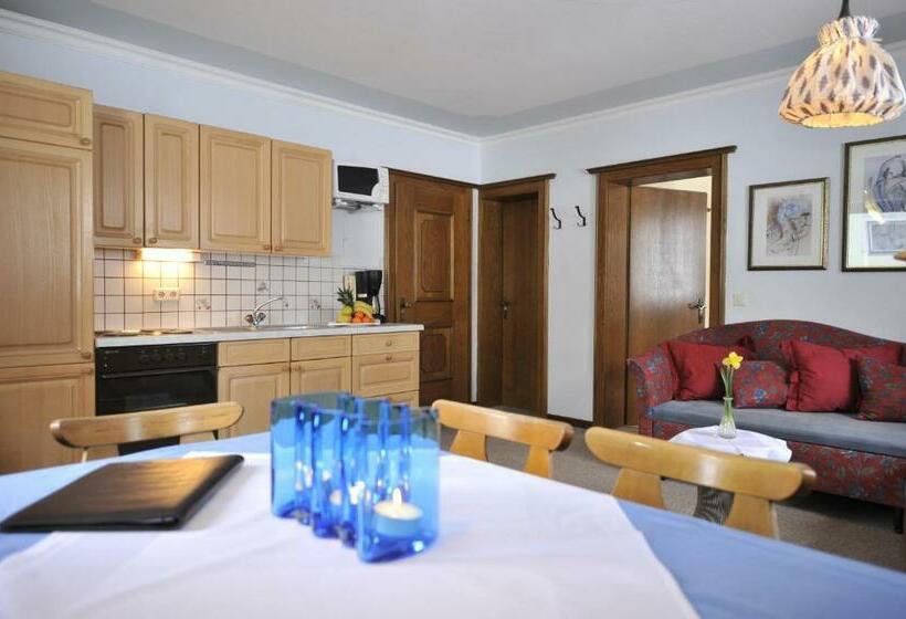 침실 1개 전망 아파트, Apparthotel Restaurant Steiners