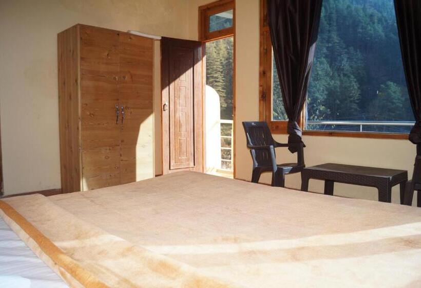 스탠다드 룸 킹사이즈 침대, Apple Garden Katagla Kasol