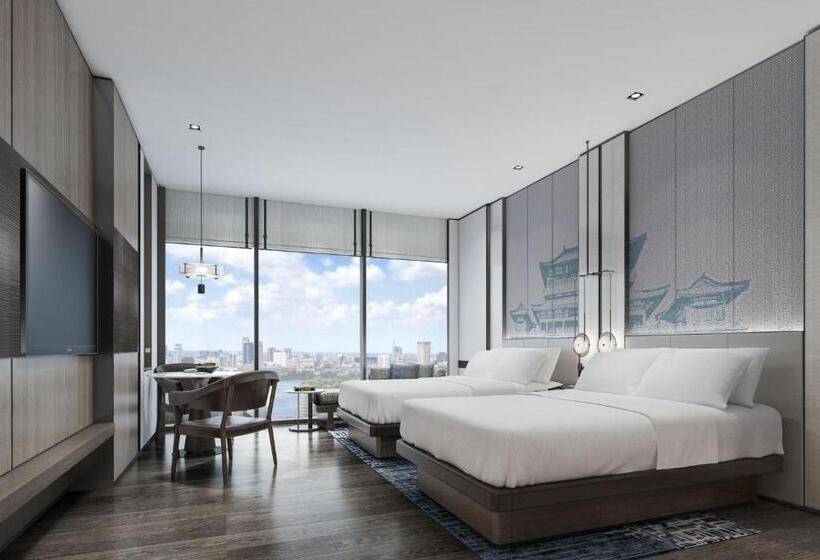 Номер Deluxe Вид на Озеро, Wuhan Marriott Hotel Wuchang
