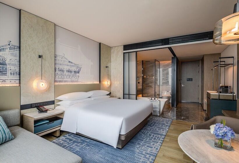 Номер Премиум Вид на Озеро, Wuhan Marriott Hotel Wuchang