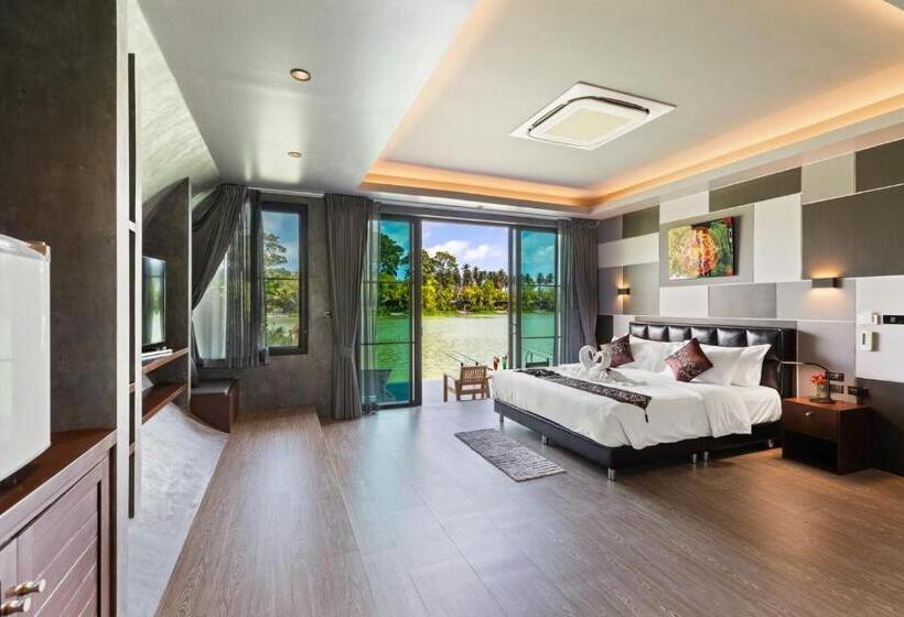 اتاق سوپریور با تخت بزرگ, Samui Fishing Club And Resort