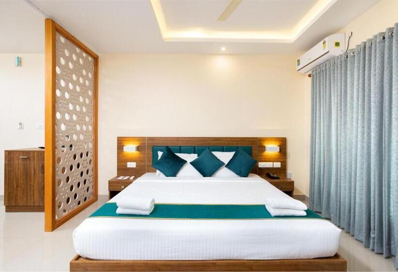 스탠다드 룸 풀장 전망, Le Serene Munnar Resorts & Spa