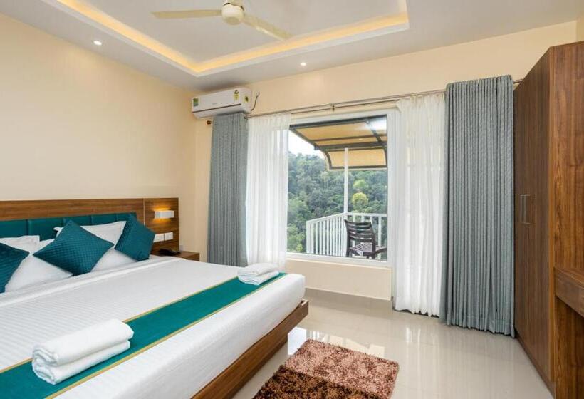 스탠다드 룸 풀장 전망, Le Serene Munnar Resorts & Spa